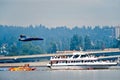 Blue Angels Seafair Vapor Trail