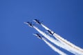 Blue Angels Soar: Precision Practice for Season Debut Royalty Free Stock Photo