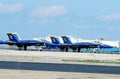 Blue Angels Take off. Royalty Free Stock Photo