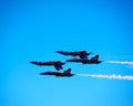 Blue Angles Inverted Formation