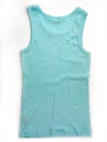 Blue/Aqua Tank Top Royalty Free Stock Photo