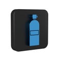 Blue Aqualung icon isolated on transparent background. Oxygen tank for diver. Diving equipment. Extreme sport. Diving