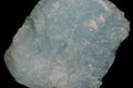 Blue Aragonite Rough Closeup Royalty Free Stock Photo