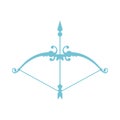 Blue arch weapon hindu religion icon