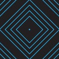 Blue Argyle Diagonal Stripes seamless pattern background Royalty Free Stock Photo