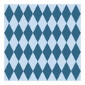 Blue Argyle Diamond Seamless Pattern Vector Royalty Free Stock Photo
