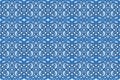 Blue art with starry abstract seamless pattern