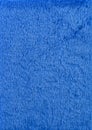 Blue artificial fur, Faux fur background Royalty Free Stock Photo