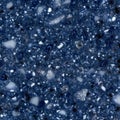 Blue artificial synthetic stone texture background. High resolution photo.