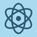 Blue atom aof science design