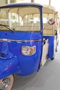 Blue Auto Rickshaw