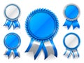 Blue Award Medals