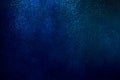 blue background of air bubbles in water Royalty Free Stock Photo