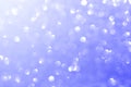 Blue background with bokeh light glister blured background Royalty Free Stock Photo