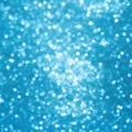 Blue background for christmas navy glitter sparkle. Abstract bokeh light shiny dark holiday. Royalty Free Stock Photo