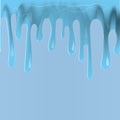 Blue background flow of liquid.