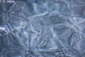 Blue background of Ice texture. Lake Baikal in Winter Royalty Free Stock Photo