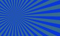 Blue Background with retro rays. Color abstract ray star burst background pattern design Royalty Free Stock Photo