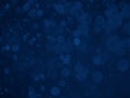 Blue background with soft bokeh lights Royalty Free Stock Photo