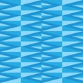 Blue background. Triangle shapes. Abstract geometric seamless pattern. Vector illustration.  Graphic design. Royalty Free Stock Photo