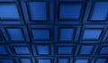 Abstract blue background, metal panels Royalty Free Stock Photo