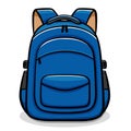 Blue backpack or school bag