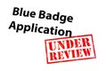 Blue Badge Application Under Review