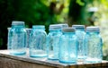 Blue ball canning jars