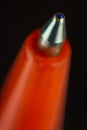 Blue ball pen Royalty Free Stock Photo