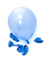 Blue balloon Royalty Free Stock Photo