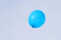Blue balloon Royalty Free Stock Photo