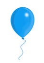 Blue balloon Royalty Free Stock Photo