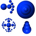 Blue balls collection