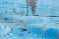 Blue Barn Wooden Wall Planking Texture. . Paint Peeled Grungy Weathered Timber Royalty Free Stock Photo