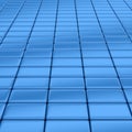 Blue bars Royalty Free Stock Photo