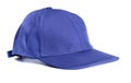 Blue baseball cap Royalty Free Stock Photo