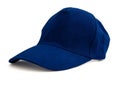 Blue baseball cap Royalty Free Stock Photo