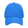 Blue baseball cap isolated Royalty Free Stock Photo