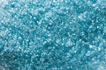 Blue bath salt Royalty Free Stock Photo