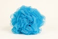 Blue Bath Scrubby Royalty Free Stock Photo