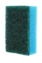 Blue bath sponges isolated