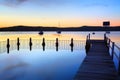 Blue bayou sundown with pool, Yattalunga