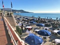 Blue Beach, Nice, South of France