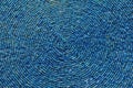 Blue beads texture Royalty Free Stock Photo