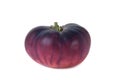 Blue beef tomato on a white background Royalty Free Stock Photo