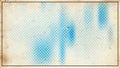 Blue and Beige Halftone Dots Texture Background Image