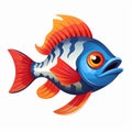 Blue betta fish male tuna vector colorful cartoon fish fish cartoon vector walleye vector healthy yellow tail guppy