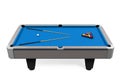 Blue Billiard Table