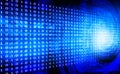 Blue binary background Royalty Free Stock Photo