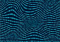 Blue Binary Code on Dark Background. Vector Cyber Texture with Waves. Abstract Science and Future Technology Royalty Free Stock Photo